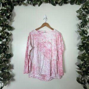 Lululemon Athletic Back In Action Long Sleeve Shirt Cirrus Wash Pink Size 8